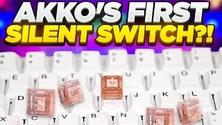 Akko's FIRST Silent Switch! | Akko Haze Pink Silent Switch Review