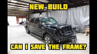 Rebuilding A Wrecked 2014 Ford F-150 Part 1