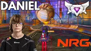 DANIEL has UNREAL CONTROL in Rocket League! (SSL 2v2)
