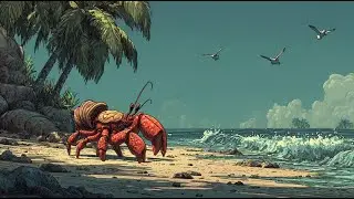 The Wandering Crab 🦀 30 Minutes of Ocean Breeze & Beats