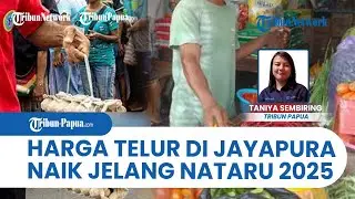 Jelang Natal, Harga Telur di Pasar Hamadi Jayapura Naik Signifikan hingga Rp80.000 per-Rak