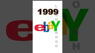 Эволюция логотипа eBay #ebay #история #эволюция