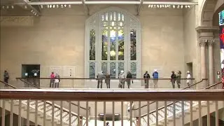 New Tiffany Window on display at Art Institute