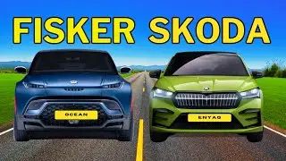 Fisker Ocean Sport vs. Skoda Enyaq iV60 (2024) | Which is better?