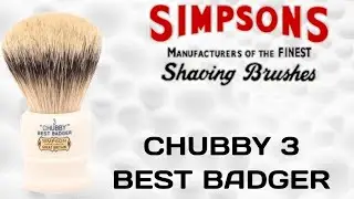 PINCEL BARBEAR SIMPSONS CHUBBY 3 BEST BADGER