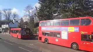 Full Journey on the Bus Route 85 - Putney Bridge Station - Kingston Hall Road. SP40119, YR59FZA.