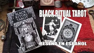 🆕✴️BLACK RITUAL TAROT✴️ ADAM ZONCA🃏 RESE&Ntilde;A EN ESPA&Ntilde;OL