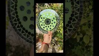 😱 mirror mosaic art 😱 Mosaic art tutorial for beginners 😱 #shortsfeed #shorts #shortvideo #trending