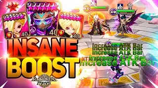 Crazy ATK Bar Boost with JACKSON in Summoners War