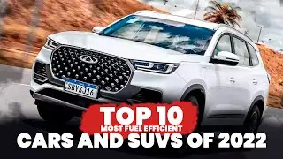 Top 10 Most Fuel Efficient Cars And SUVs of 2023 | Best Fuel Economy Cars!
