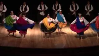 Ballet  Folklorico Llactapi Jatarishu Fiestas de San Pedro de Cayambe y sus Cloplas-Versión Antigua