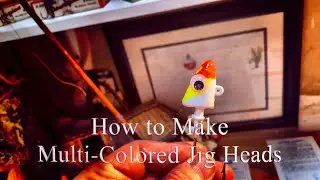 How to Make Multi-Colored Jig Heads for Stripers