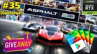 🔴🎉Today Giveaway Special Live Stream!!🎁| Asphalt Legends Unite | #35 | PC 4K UHD | GIC 2.0