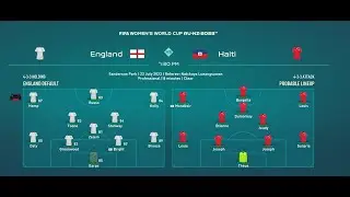 FIFA 23 | England vs Haiti | FIFA Women's World Cup 2023 - Group Stage | Gameplay PC