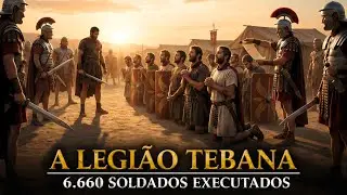 A Legião Que Se Recusou a MASSACRAR os Cristãos | A História da Legião Tebana (286 d.C.)