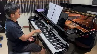 Capriccio in G minor-Handel, Trinity Grade 7เล่นโดยน้องบูม