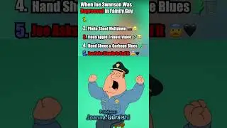 When Joe Swanson Was Depressed In Family Guy