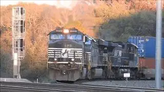 A SD40 leader and Fast Locals