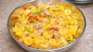 Easy Chicken Macaroni Recipe | Simple & Tasty Chicken Macaroni 