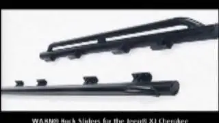 Warn Rock Sliders for Jeep XJ Cherokee