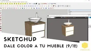 (09/12)  TUTORIAL SKETCHUP - COMO PINTAR