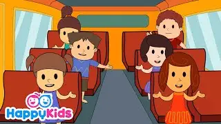 Molly's Bus Journey | Nursery Rhymes | Happy Kids | Molly Show