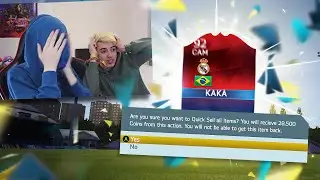 WORLDS UNLUCKIEST DISCARD PACK PRANK w/ TheBurntChip!! - (FIFA 16 Pack Opening)
