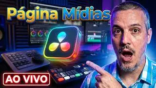 [🔴] Como Dominar a Página de Mídias do DaVinci Resolve!