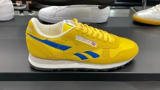 Reebok Classic Leather (Golden Haze/ Optimum Blue/ Chalk) - Style Code: 100209520