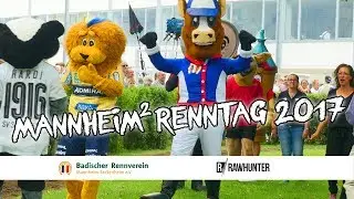 Mannheim² Renntag 2017 mit Maskottchen-Rennen