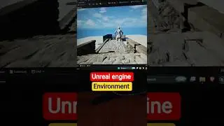 Unreal engine environment #vfx #filmmaking #blender #virtualproduction @badxstudio