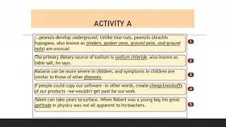 GUESSING MEANING  FROM CONTEXT CLUES