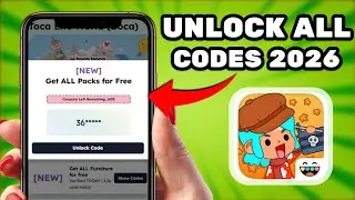 February 2026 Toca Boca Codes - Unlock ALL Houses, Packs & Everything FREE | TOCA BOCA Secret Codes
