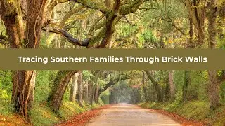Tracing Southern Families Through Brick Walls