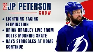 Bolts Facing Elimination | Brian Bradley from Morning Skate | Rays Struggles at Home Continue