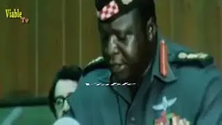 LION OF AFRICA!!!! President Idi Amin's Most Famous Speech As Chairman Of OAU