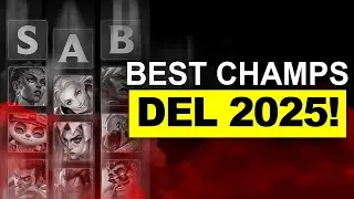 TIER LIST de los MEJORES Campeones para RANKEAR 2025