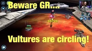 Geonosian TB: P3/4 Geo Ships and Vulture Droid