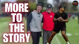 Why did 49ers QB Trey Lance change his mind about his mechanics?
