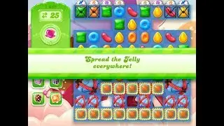 Candy Crush Jelly Saga Level 1069 (3 stars, No boosters)