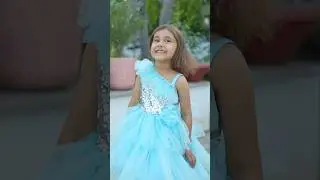 Ammu ki dress ke liye ek like to banta hai #babyshorts #girldressup #viral #shorts