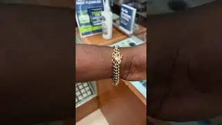 LEON JEWELRY 10.5MM 10K HandMade Miami Cuban Link