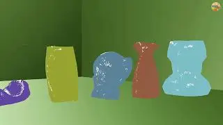 Falling Jellies in 3D | Satisfying Soft Body & Water Jelly Animation in Blender! #Blender #SoftBody