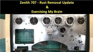 Zenith 707 - Rust Removal Update & Exercising My Brain