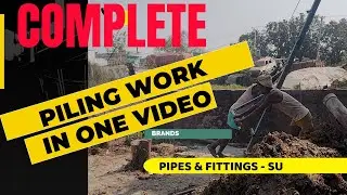 Pile Foundation | Deep Foundation Construction | Piling Method | Foundation Construction Pile