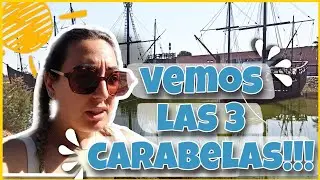 ¡NO TE CREERÁS LO QUE ENCONTRÉ EN EL MUELLE DE LAS 3 CARABELAS! 😱en Palos de la Frontera @jenigtv