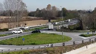 1939-(4K)-Gaggiano MI-Visto da Ovest 13-11-2025 (Drone Flip)