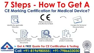 7 Steps - How to Get a CE Marking Certification for Medical Devices?