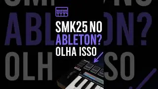 COMO MAPEAR MVAVE SMK-25 NO ABLETON? #smk25 #mvave #tecladomidi #testereal #ableton #mapeamento