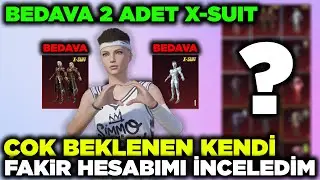 &Ccedil;OK BEKLENEN KENDİ HESABIMI İNCELEDİM! FURY OP HESAP İNCELEME! PUBG Mobile